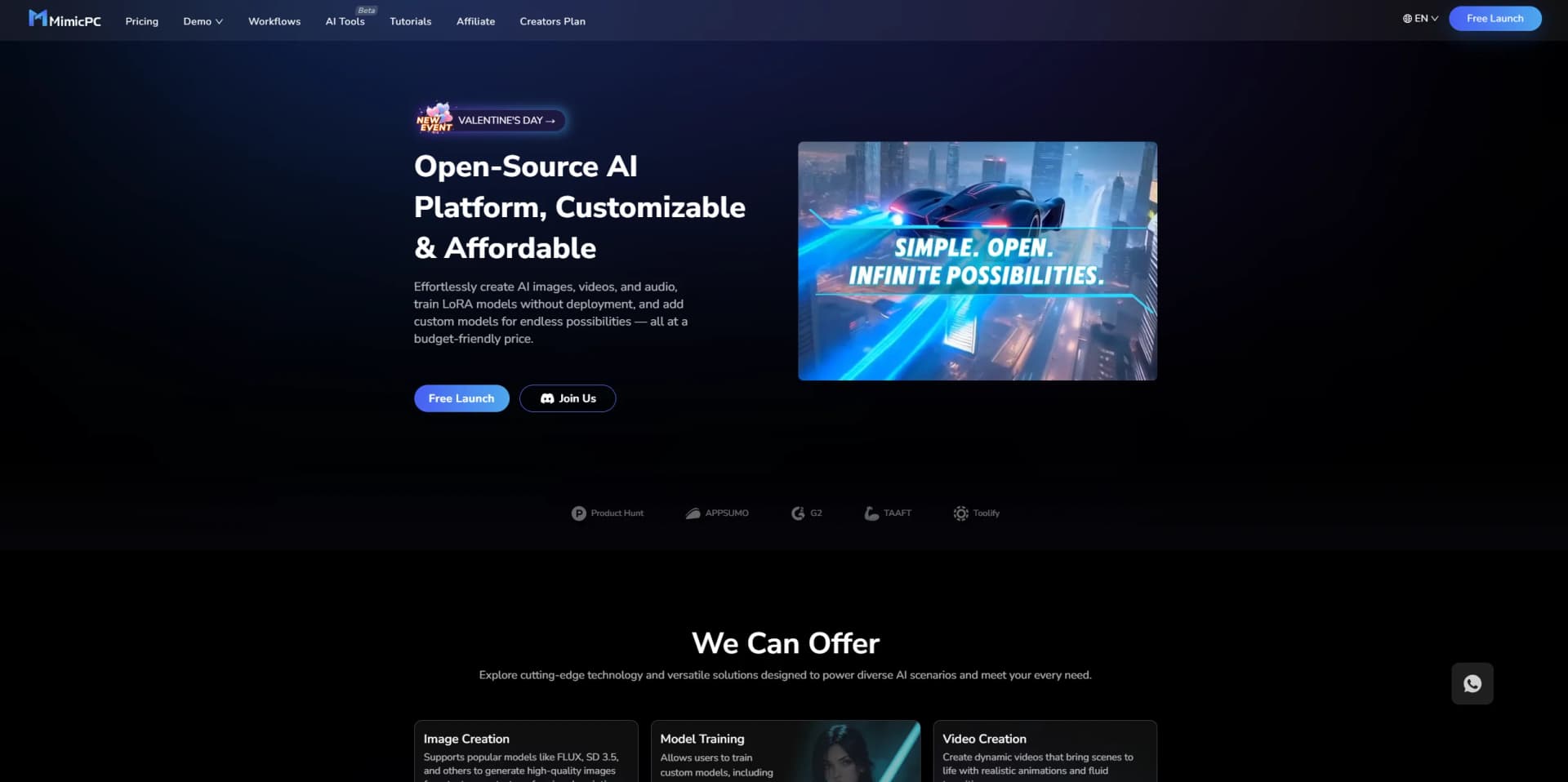 MimicPC screenshot