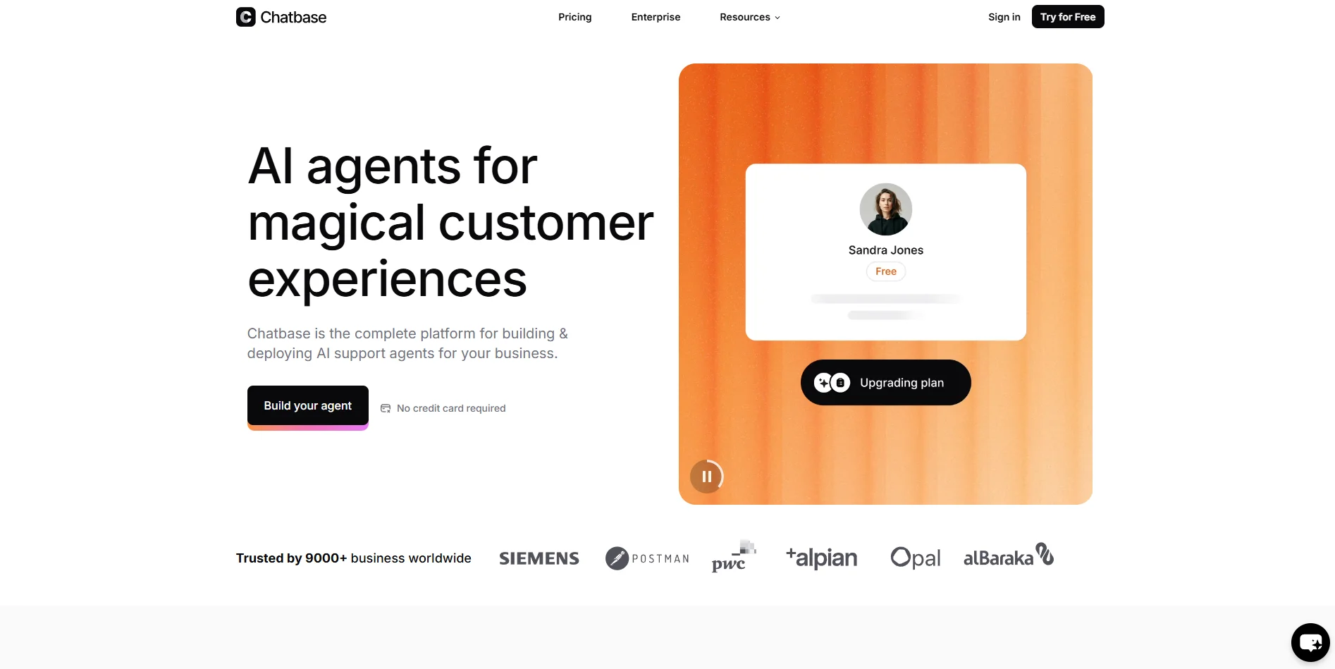 Chatbase screenshot