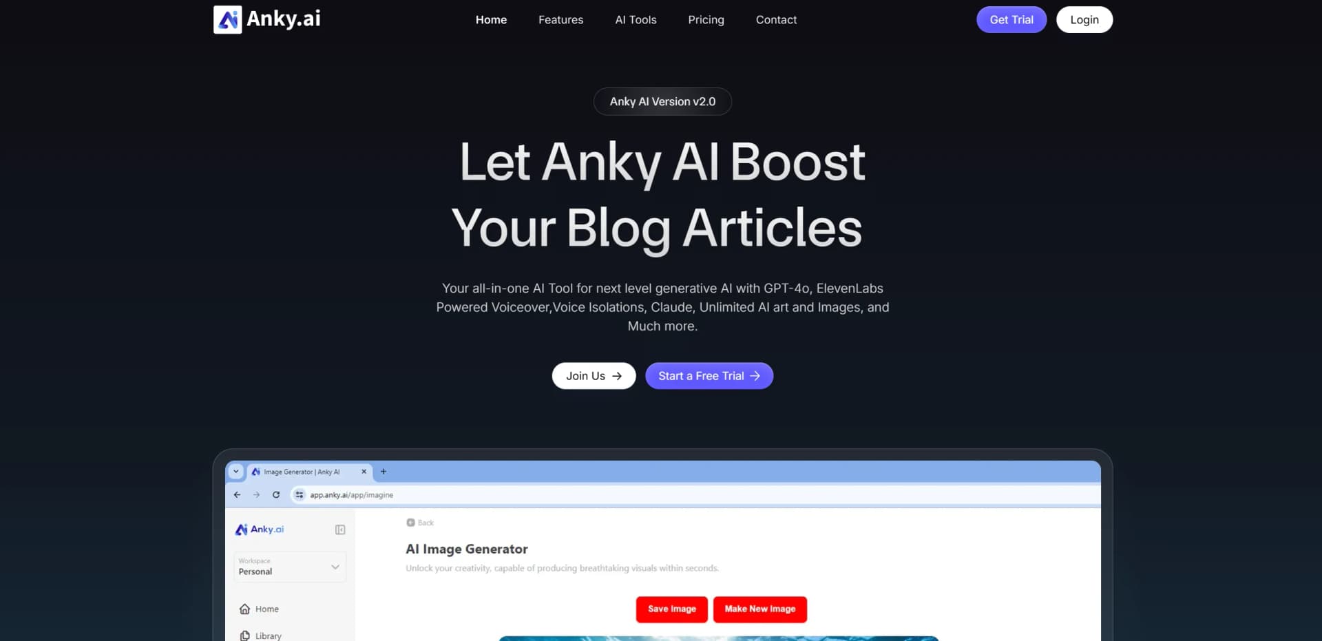 Anky.AI screenshot