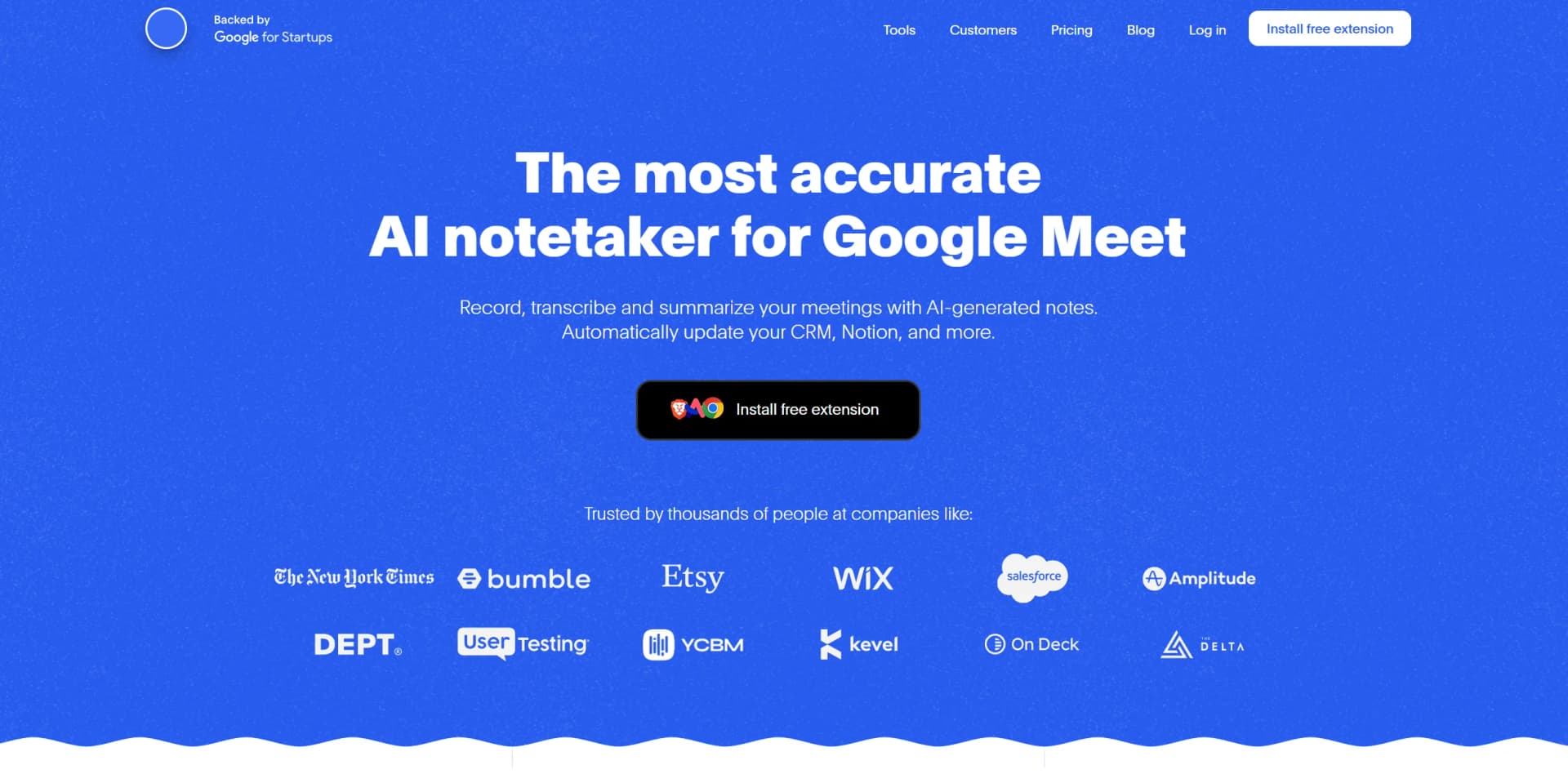 Bluedot screenshot