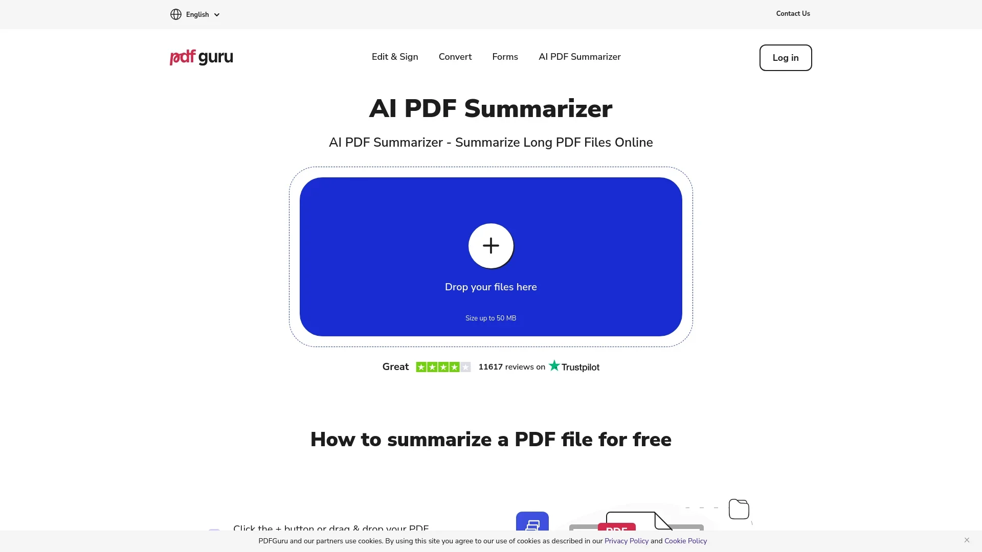 AI PDF Summarizer by PDF Guru screenshot