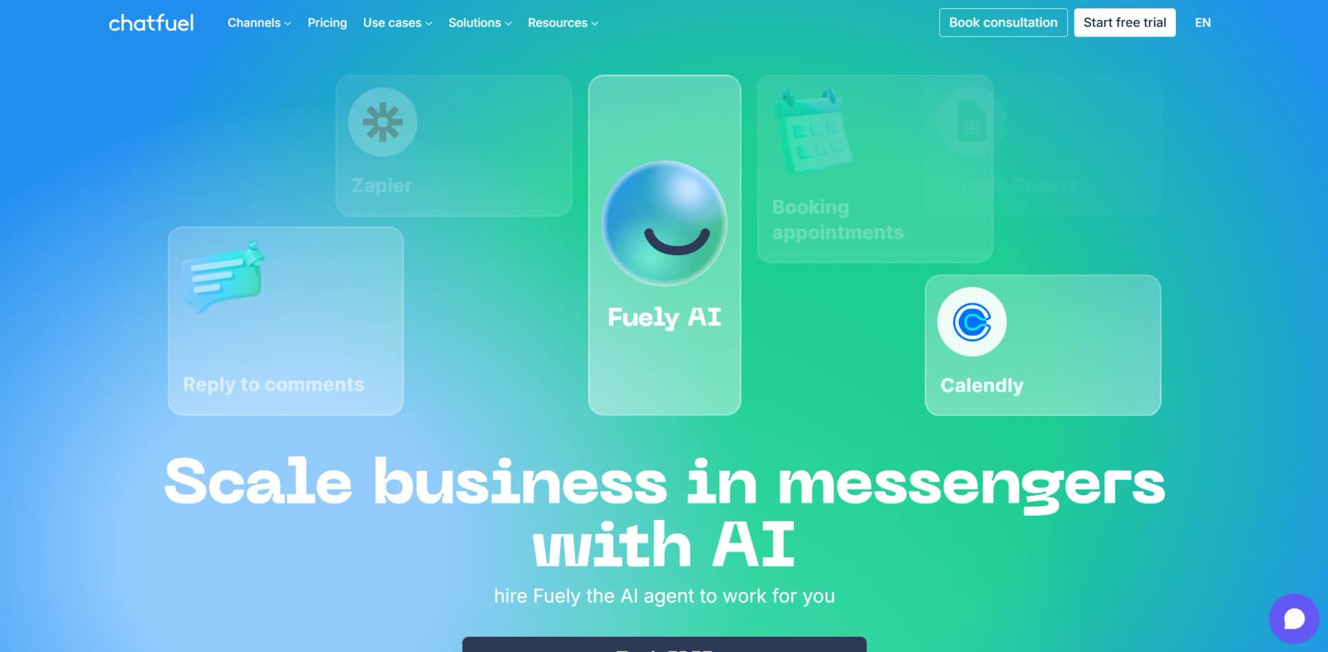 Chatfuel AI screenshot
