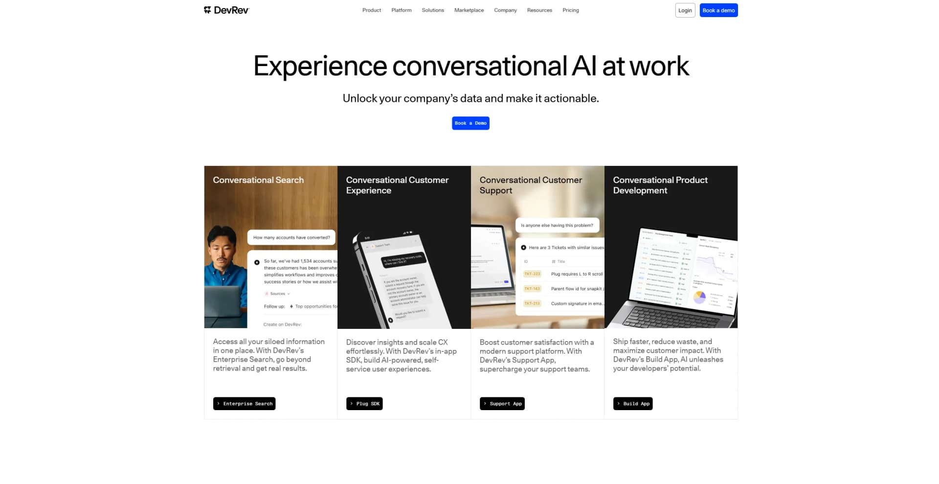 DevRev screenshot
