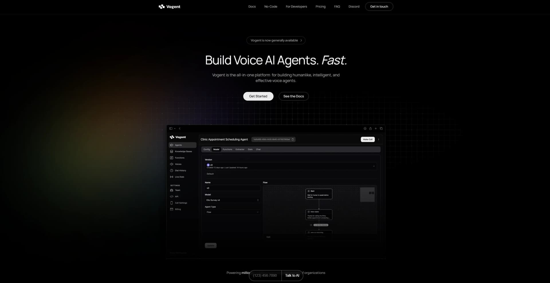 Vogent screenshot