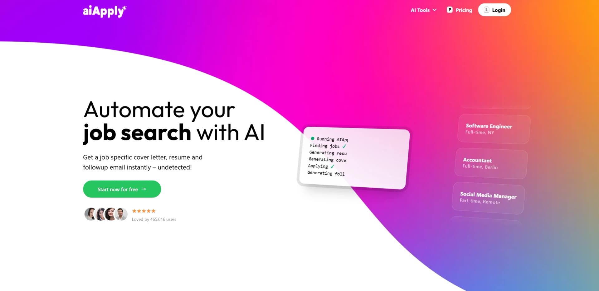 AIApply screenshot