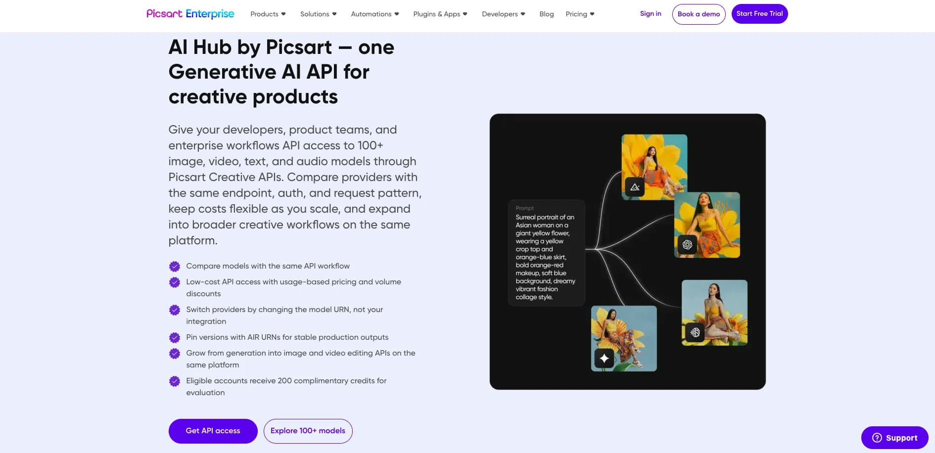 AI HUB by Picsart screenshot