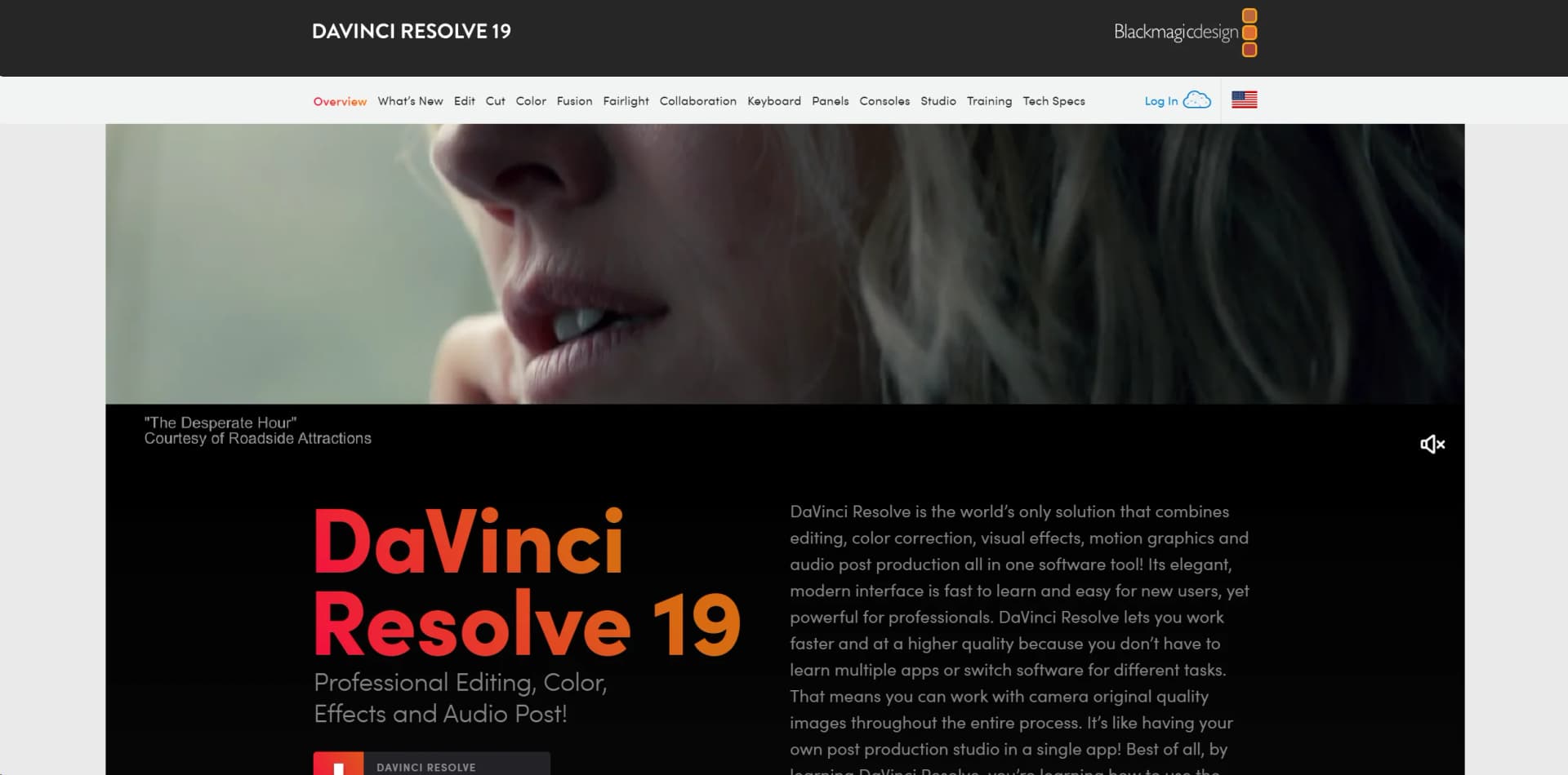 DaVinci Resolve screenshot