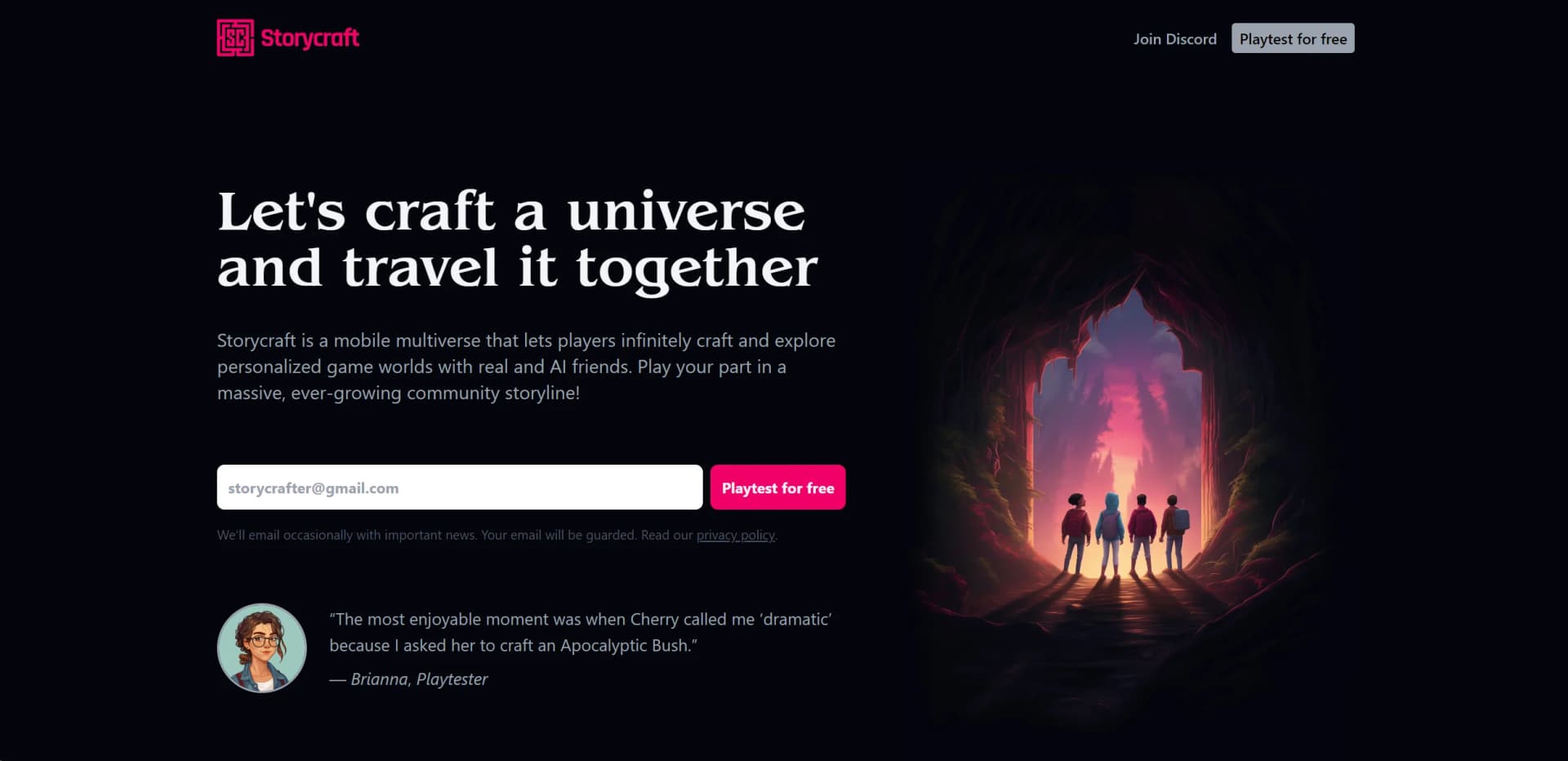Storycraft screenshot