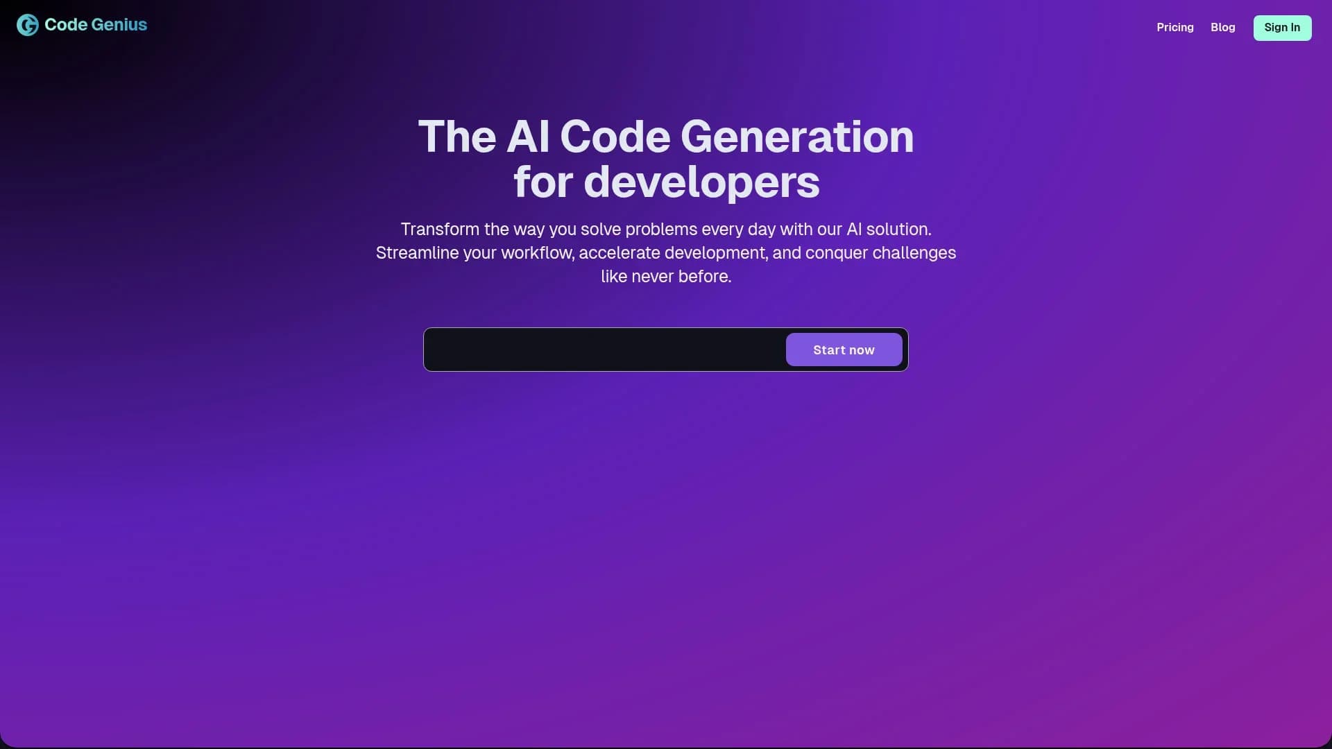 Code Genius screenshot