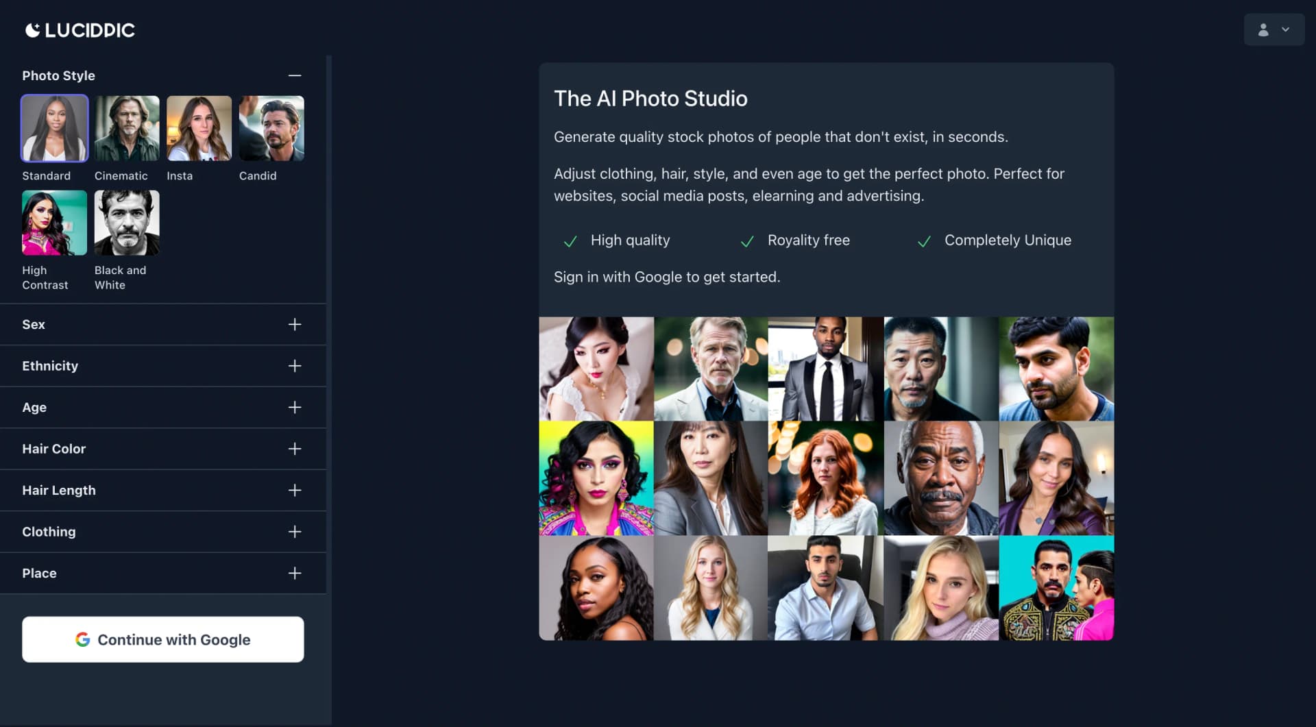 Lucidpic screenshot
