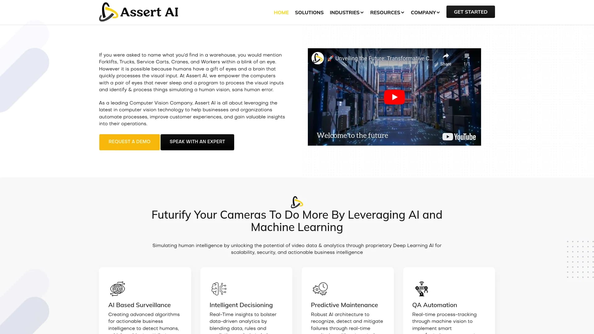Assert AI screenshot