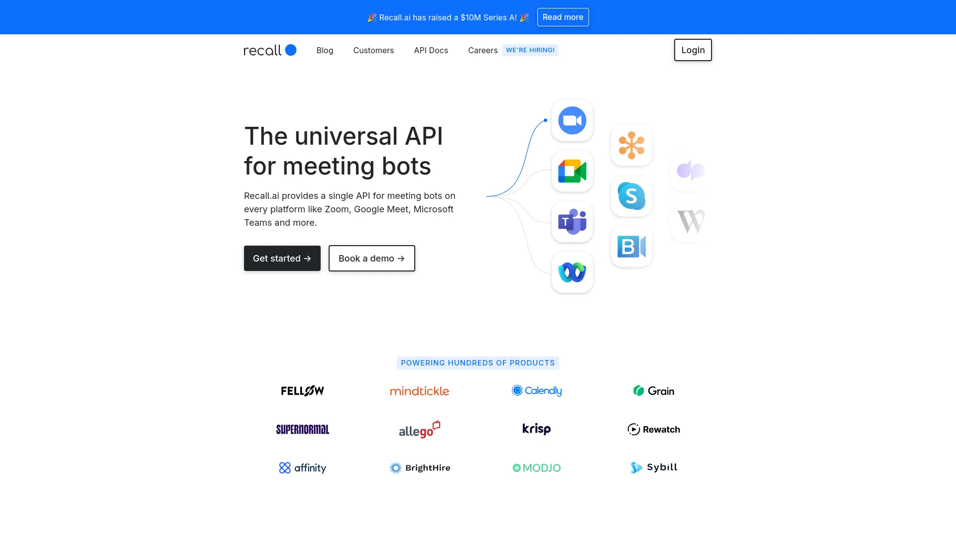 Recall.ai screenshot
