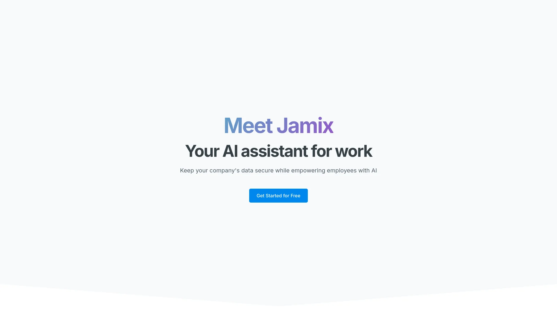 Jamix screenshot