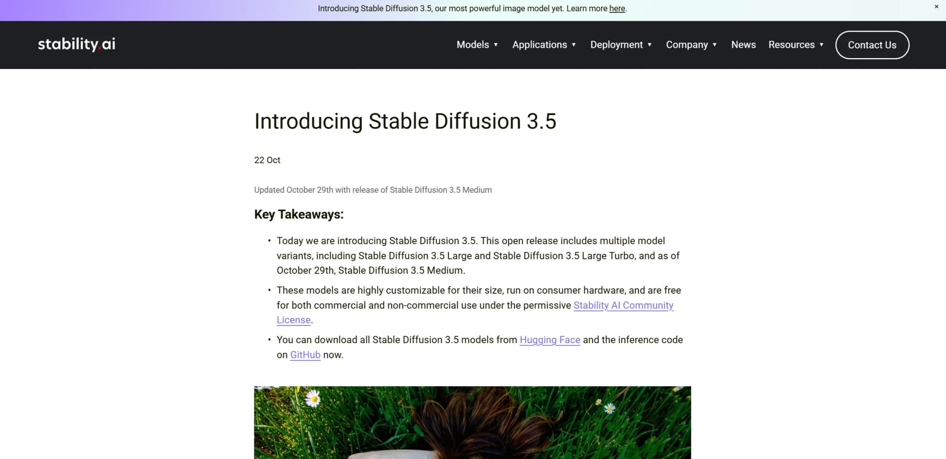 Stable Diffusion screenshot