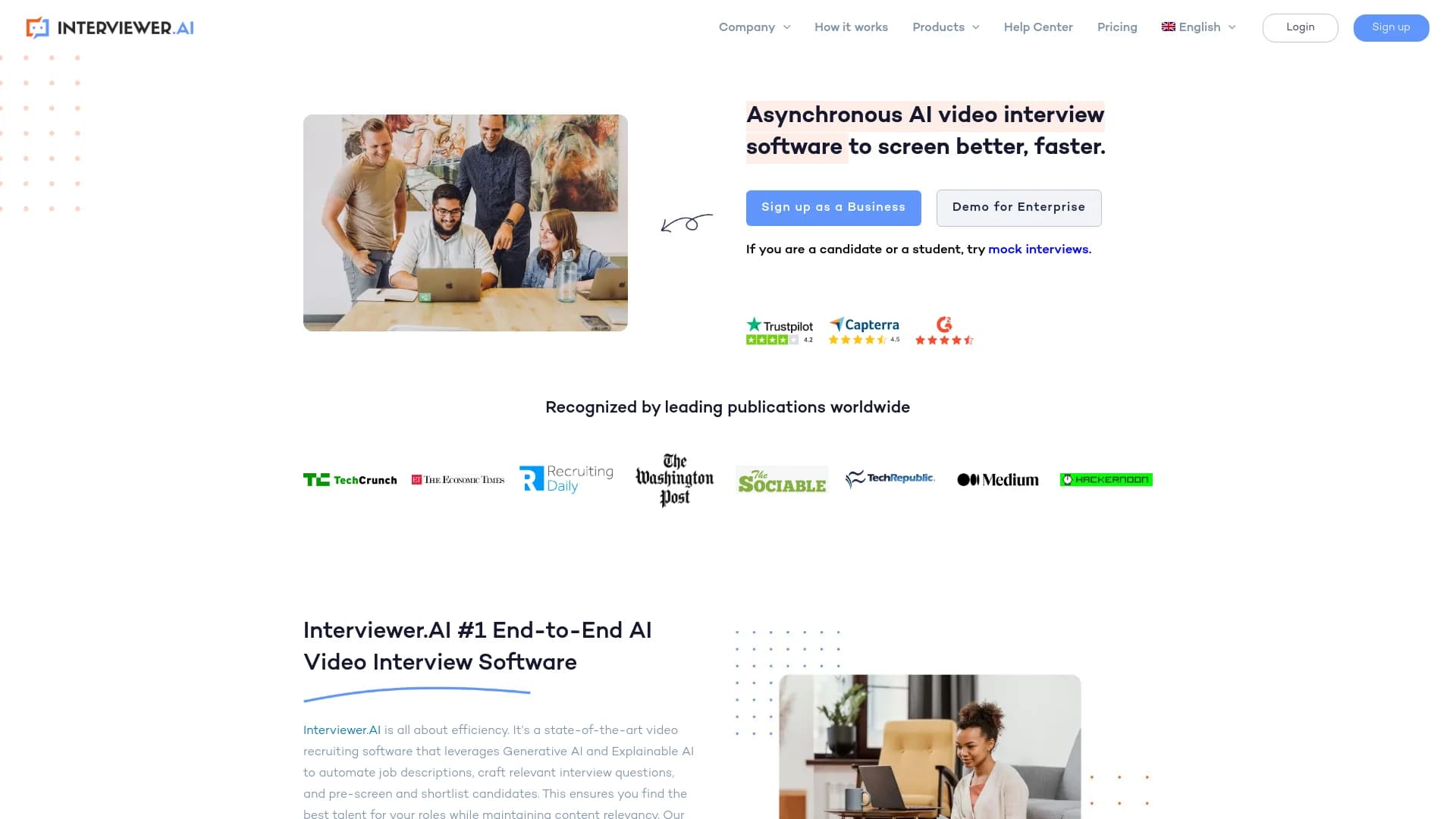 Interviewer.AI screenshot