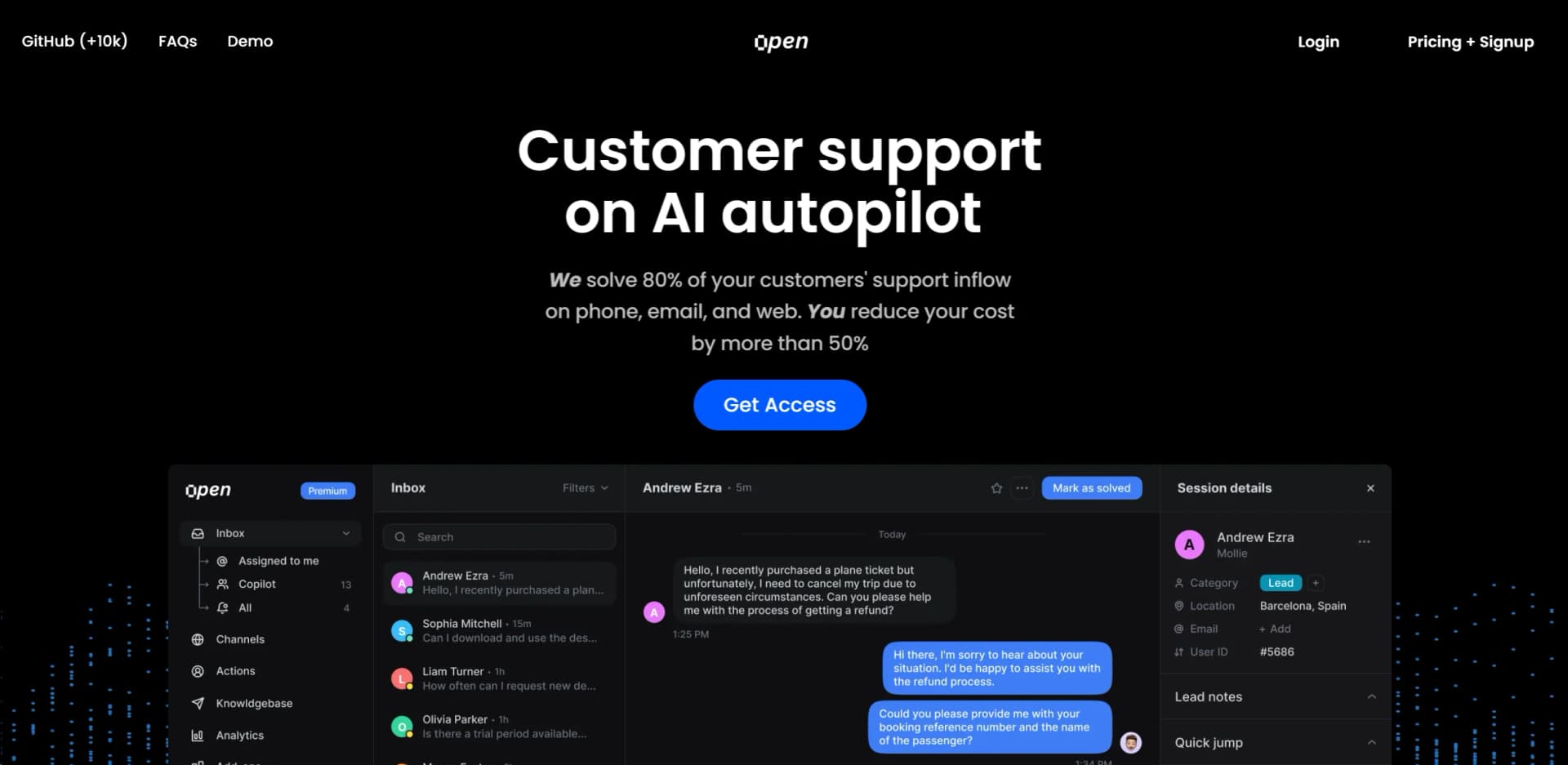 Open screenshot