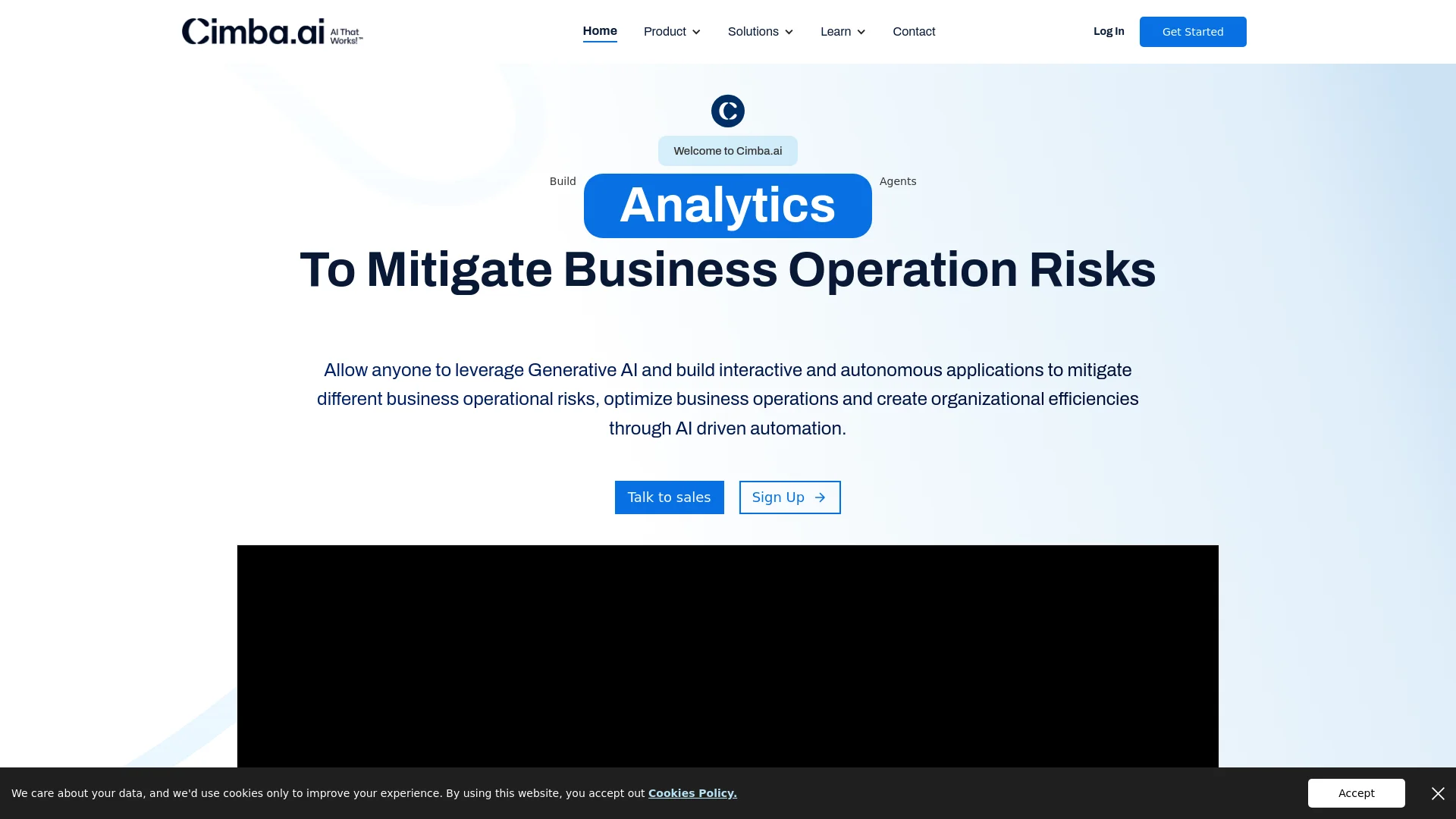 Cimba.AI screenshot