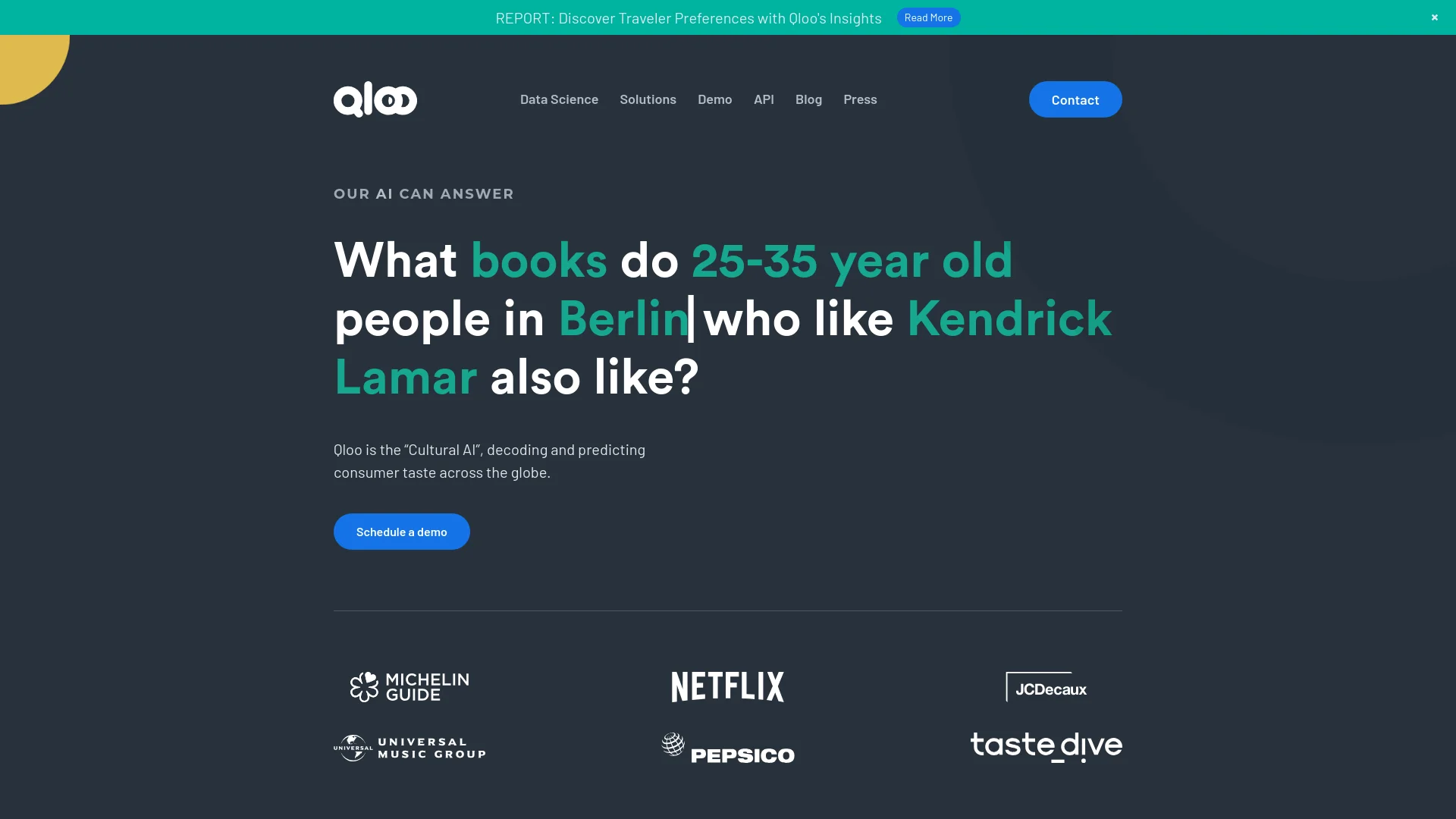 Qloo screenshot