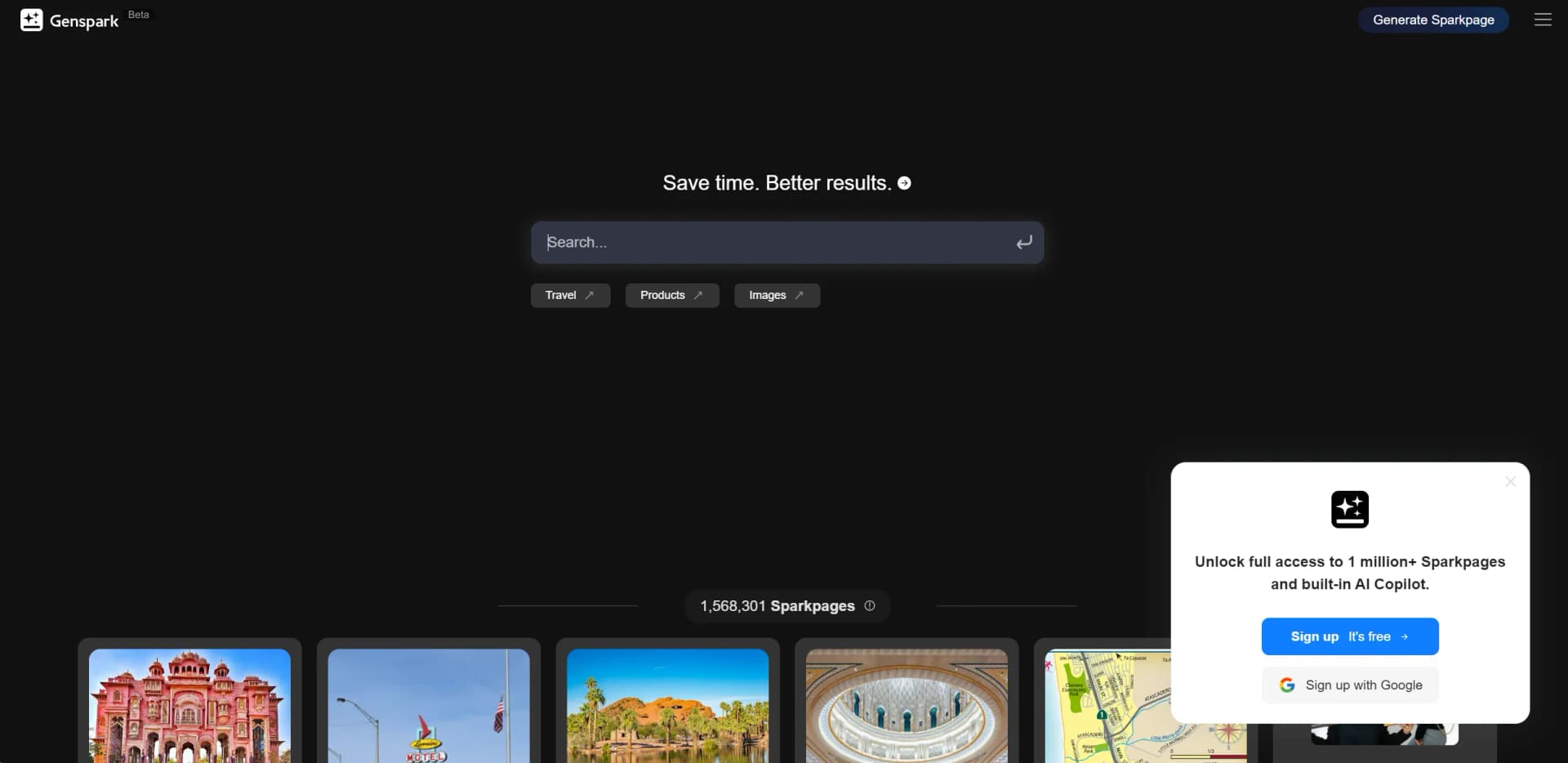 Genspark.ai screenshot