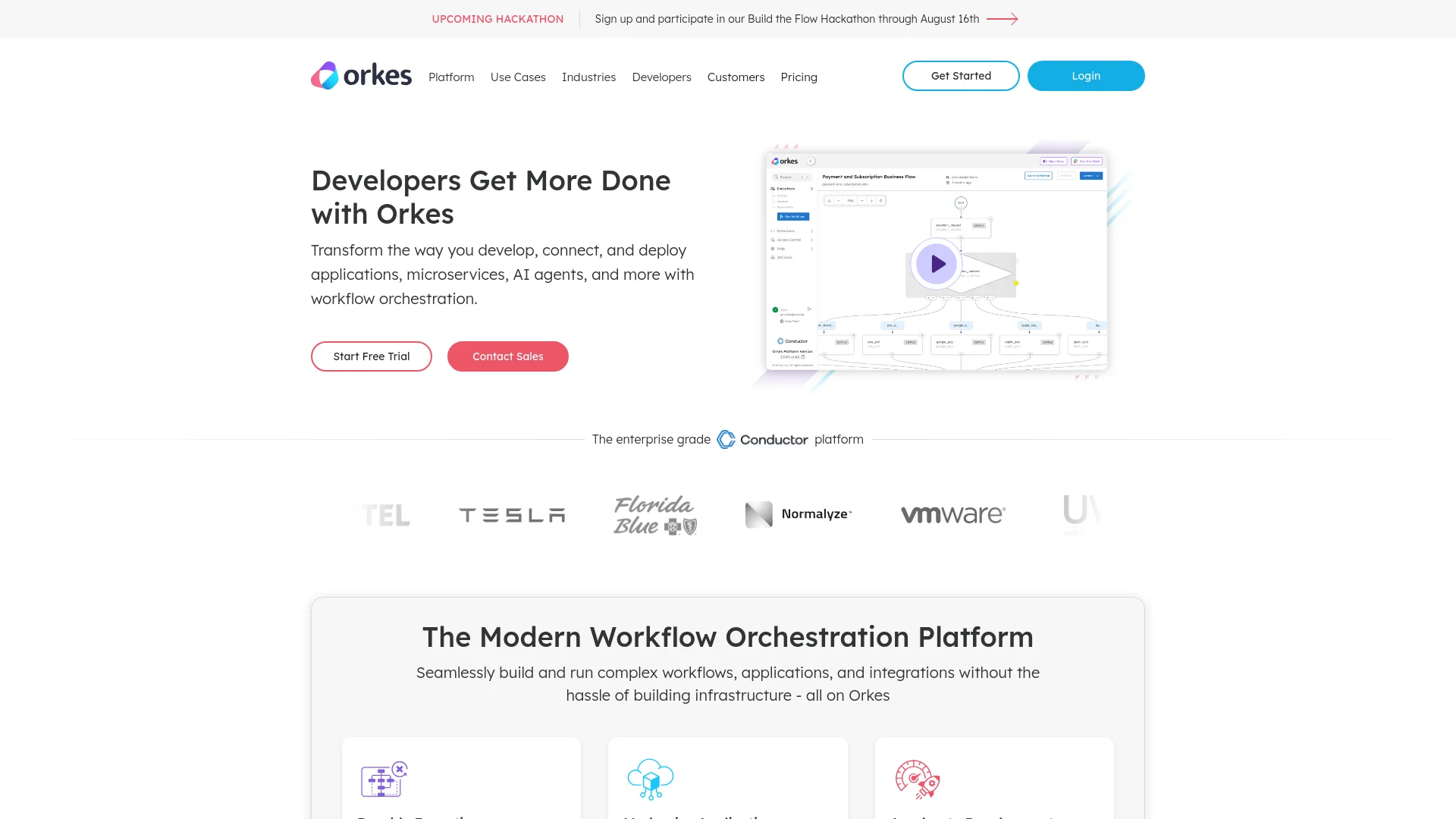 Orkes screenshot