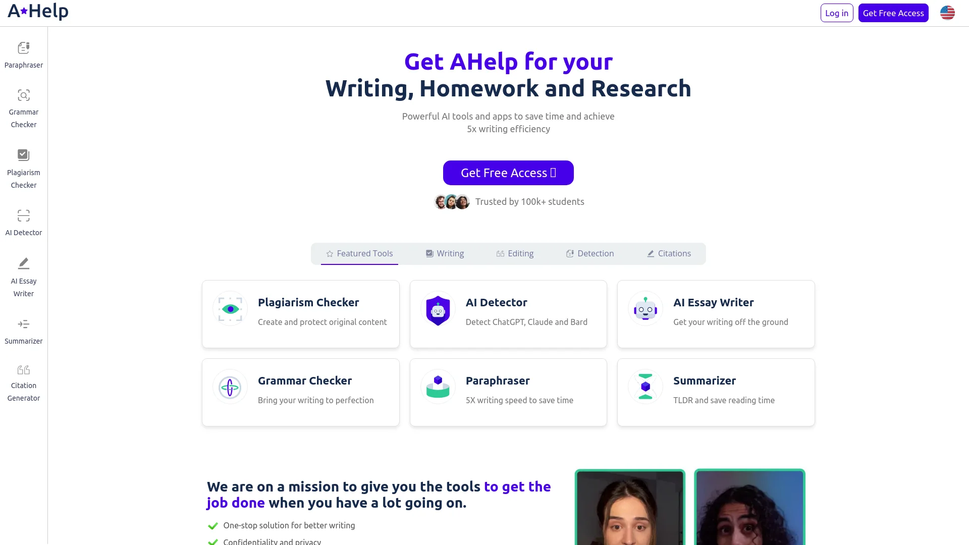 AHelp screenshot