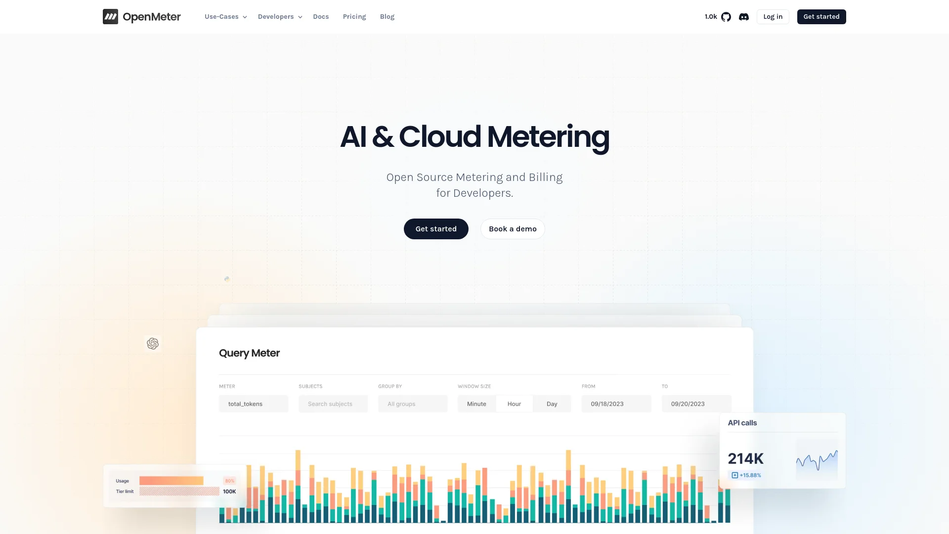 OpenMeter screenshot