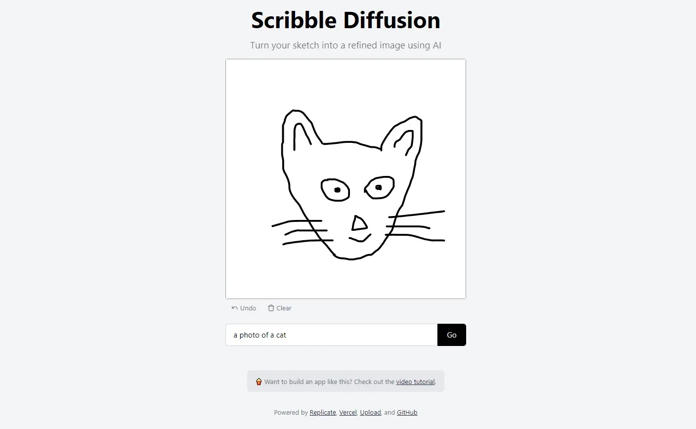 Scribble Diffusion screenshot
