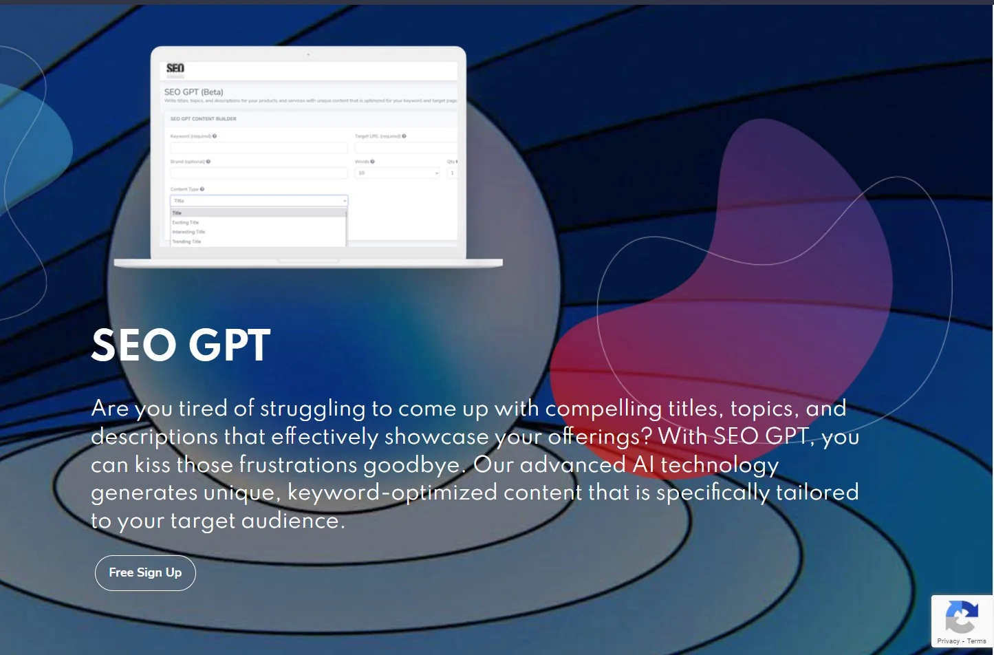 SEO GPT screenshot