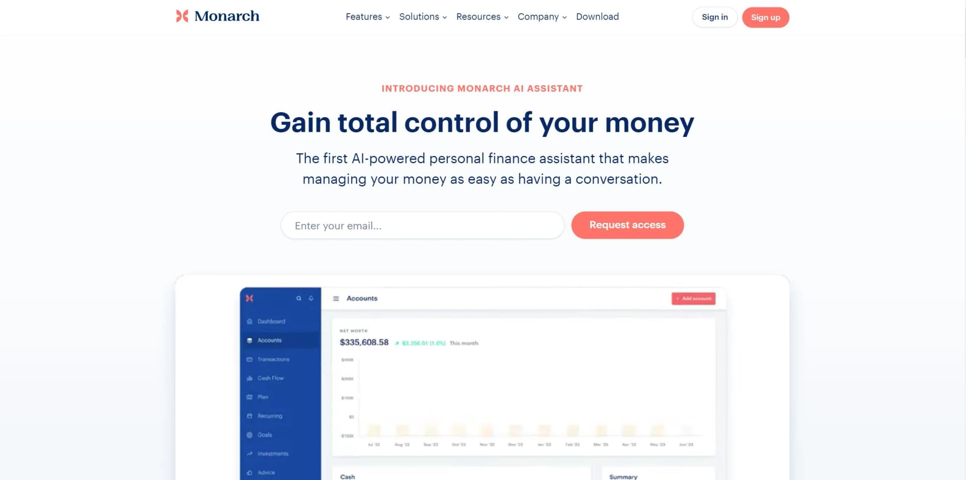 Monarch Money screenshot