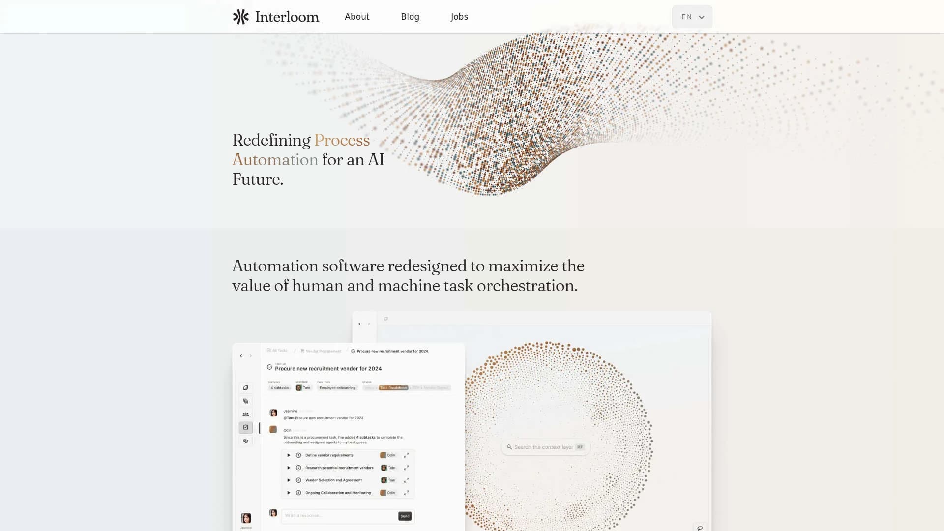 Interloom Technologies screenshot