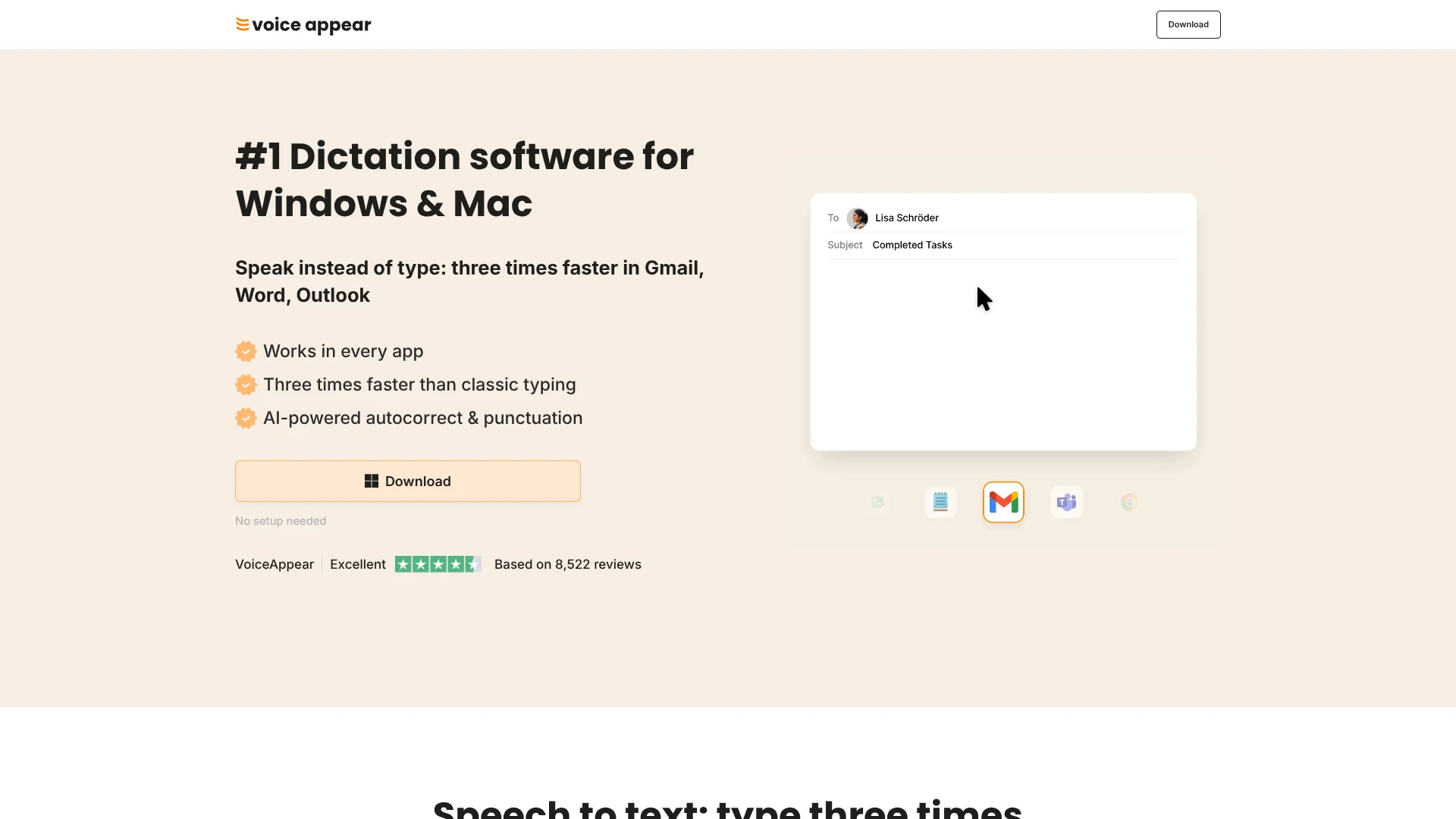 VoiceAppear screenshot