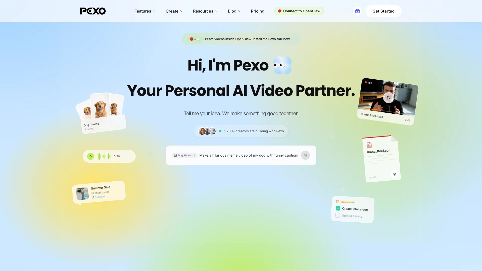 Pexo screenshot