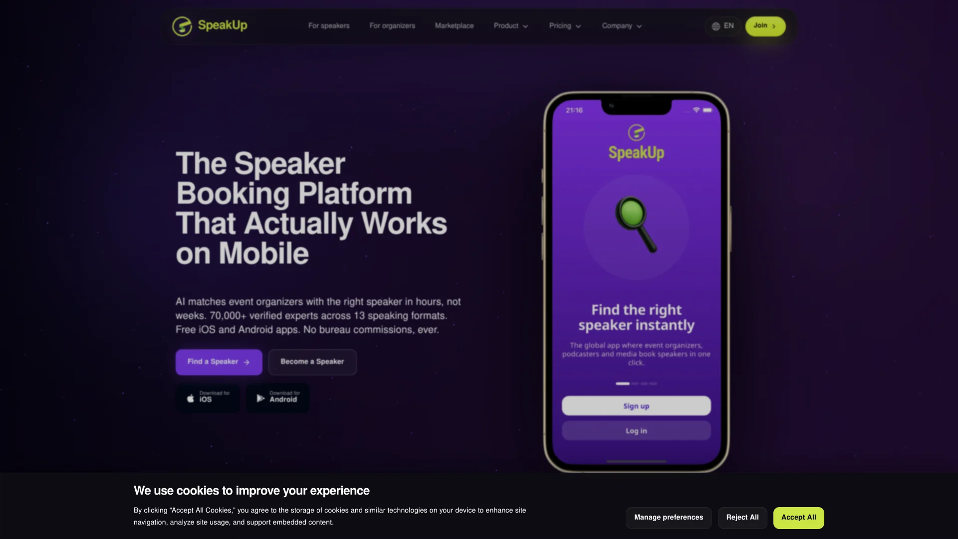 SpeakUp screenshot