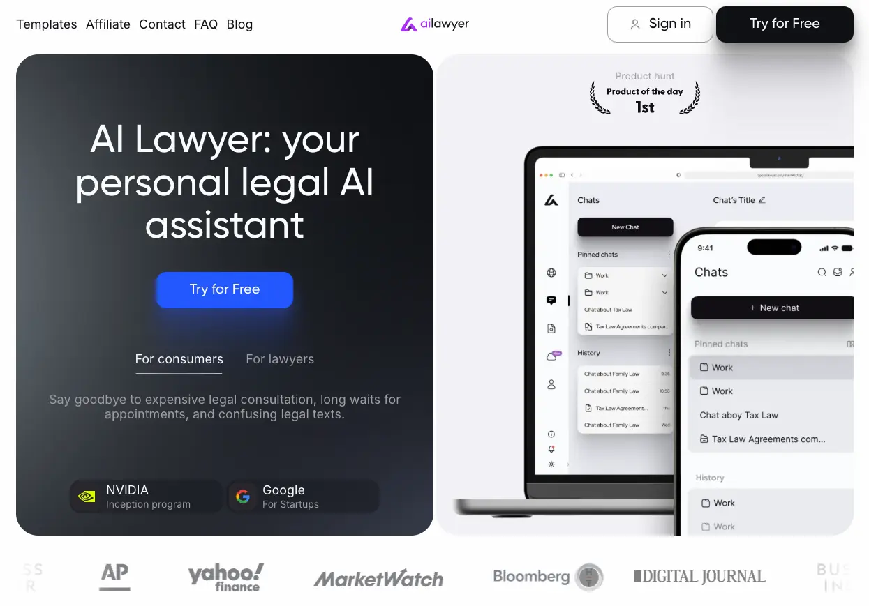 AI Lawyer screenshot
