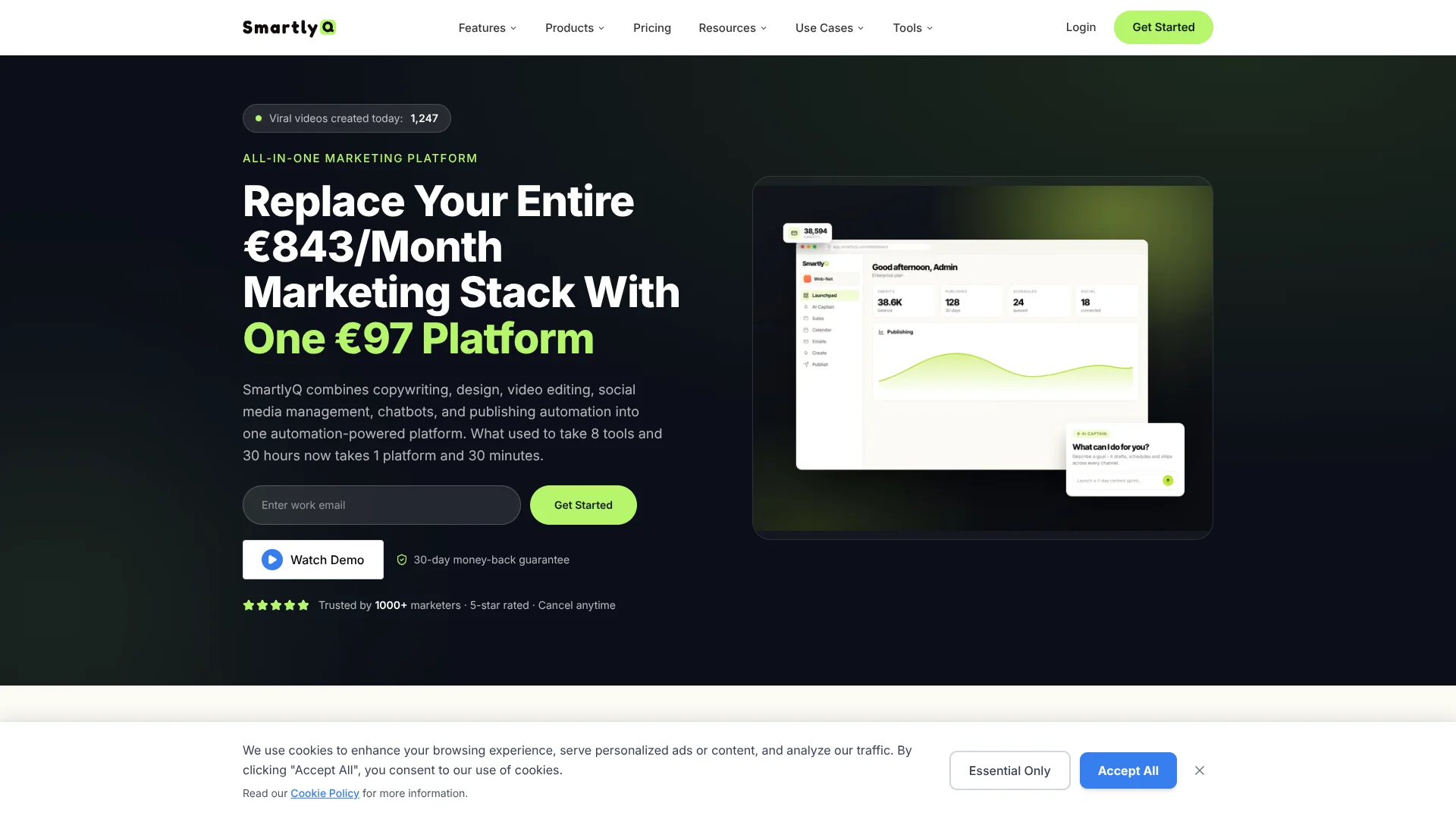 SmartlyQ screenshot