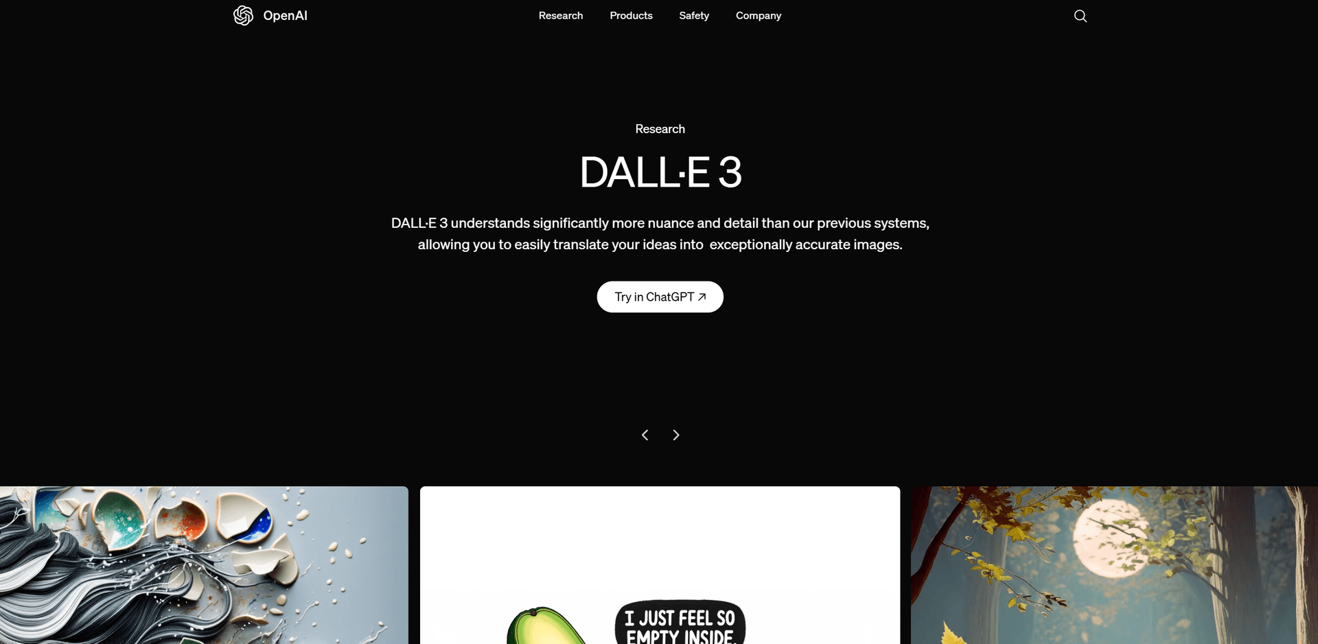 Image related to DALL·E 3, an AI tool for generating images from text prompts.