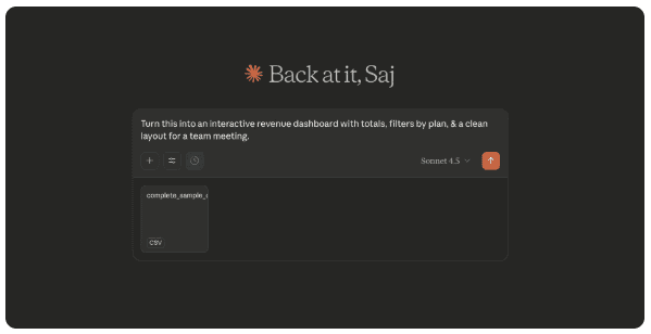 Newsletter preview image for: Build Interactive Dashboards with Claude