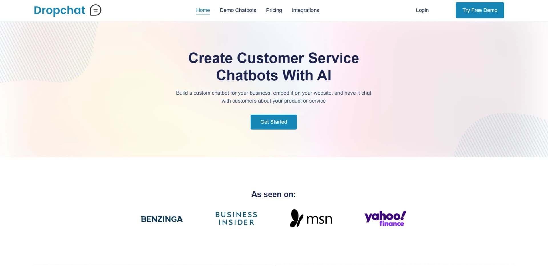 Dropchat screenshot
