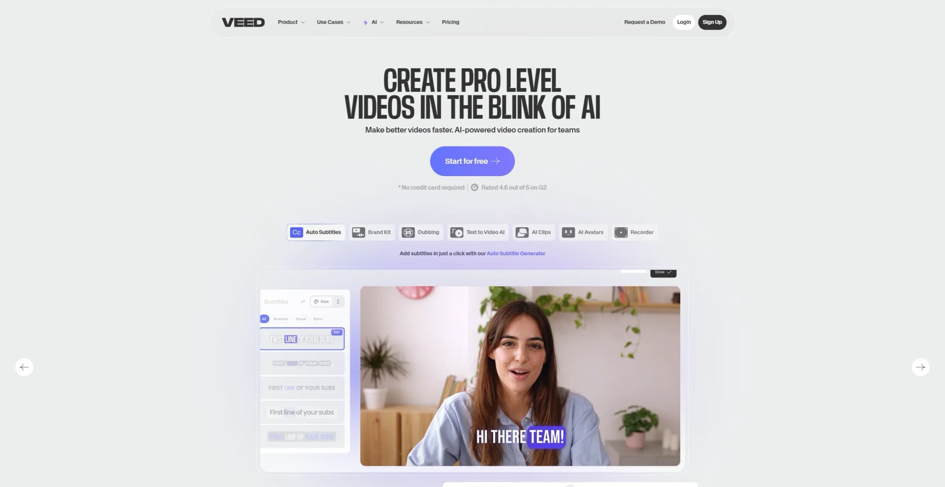 VEED.IO screenshot