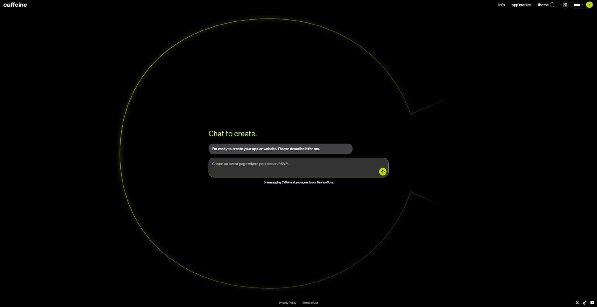 Caffeine screenshot