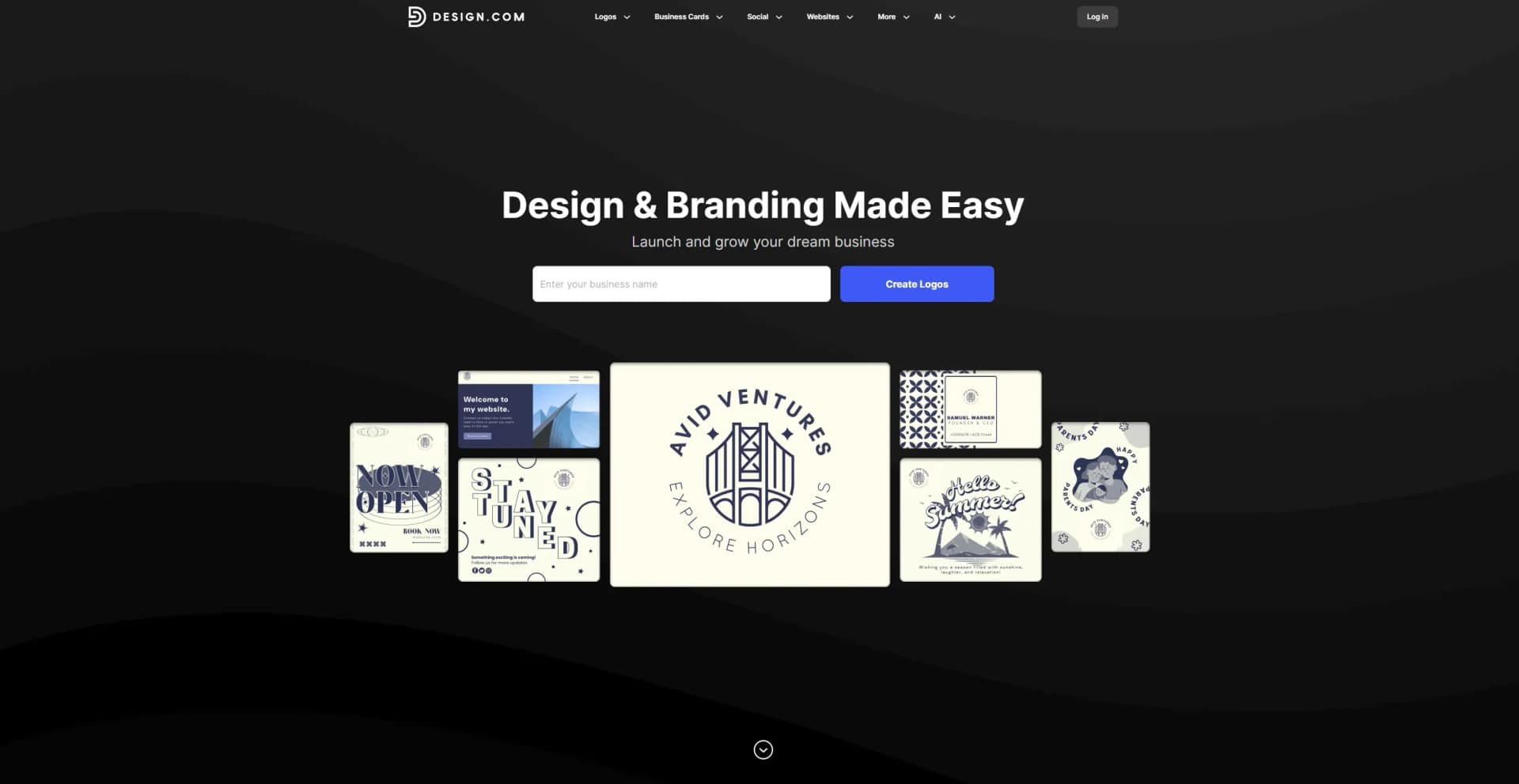 Design.com screenshot
