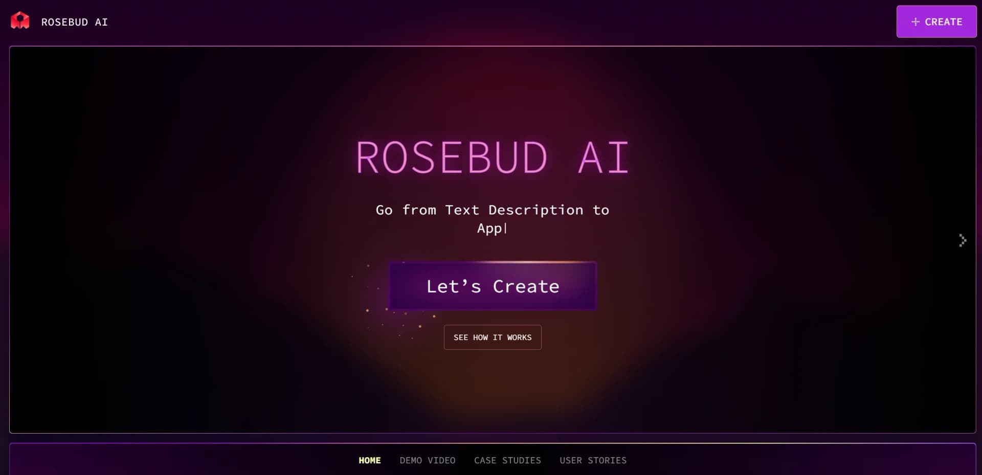 Rosebud screenshot