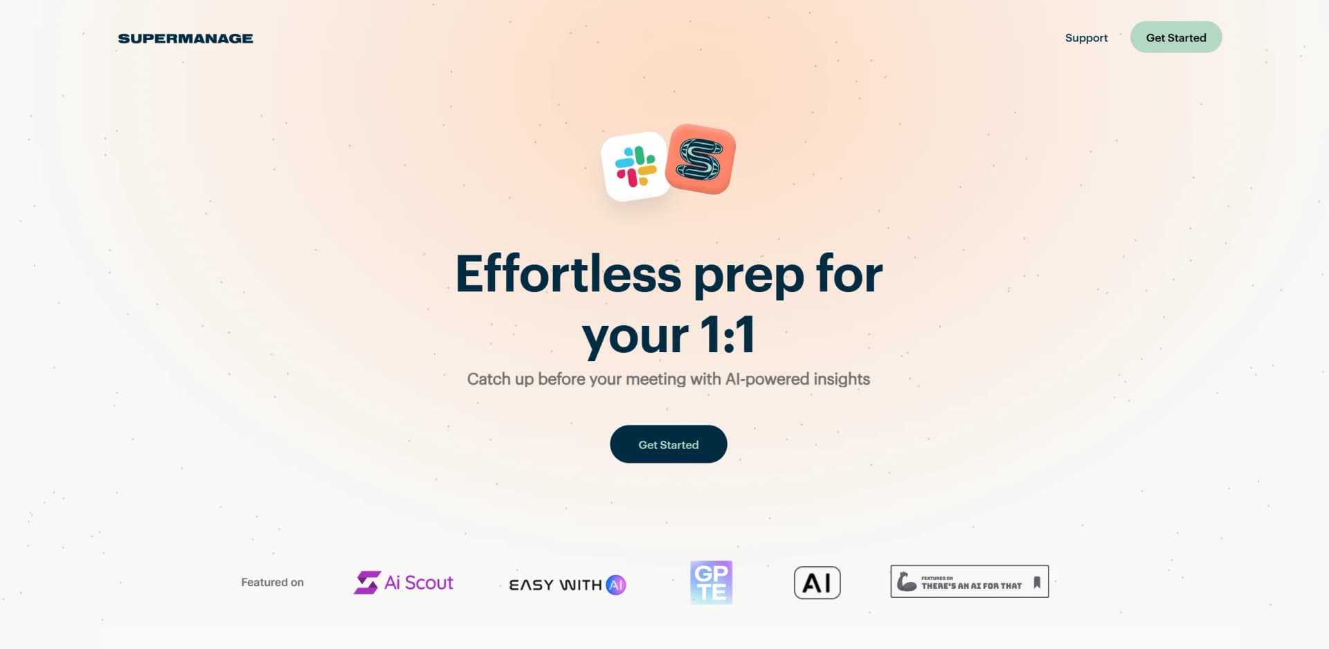 Supermanage AI screenshot