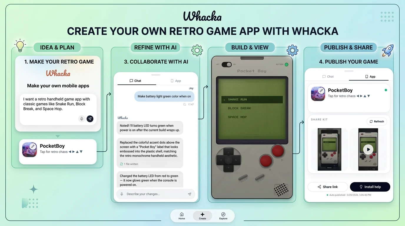 Whacka screenshot