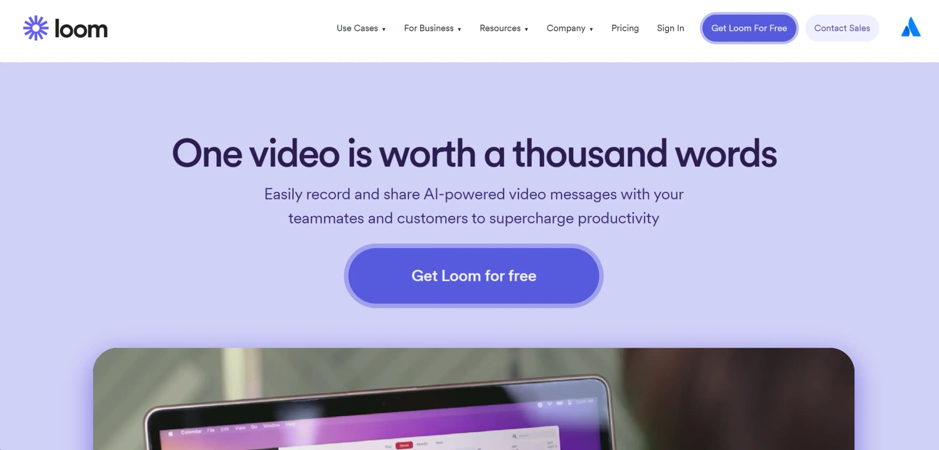 Loom screenshot