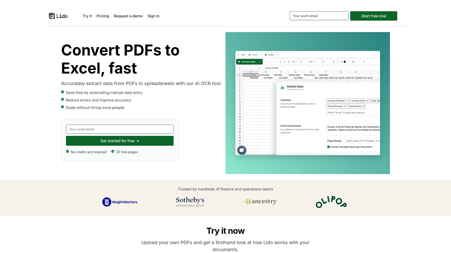 Lido screenshot