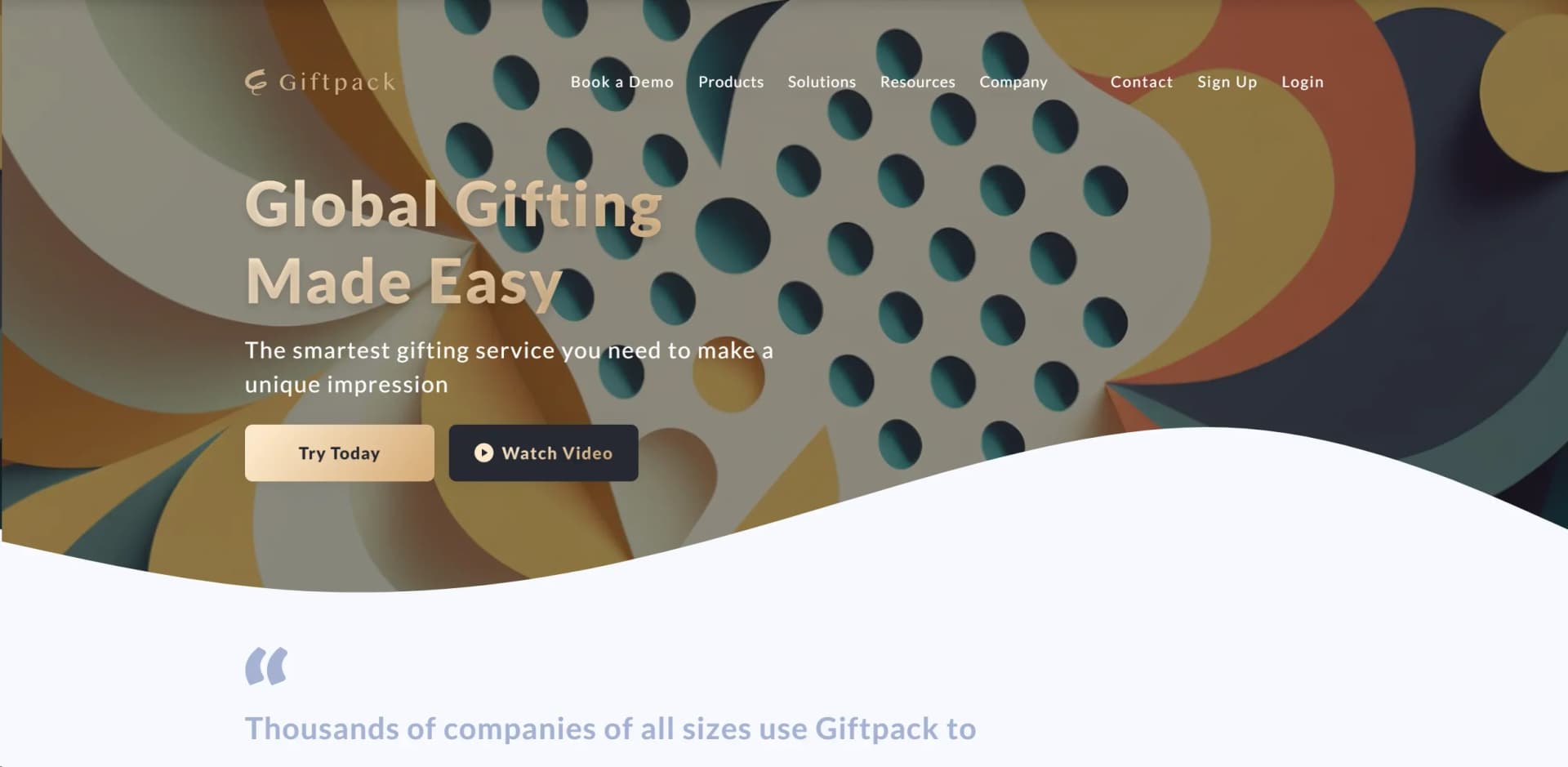 Giftpack screenshot
