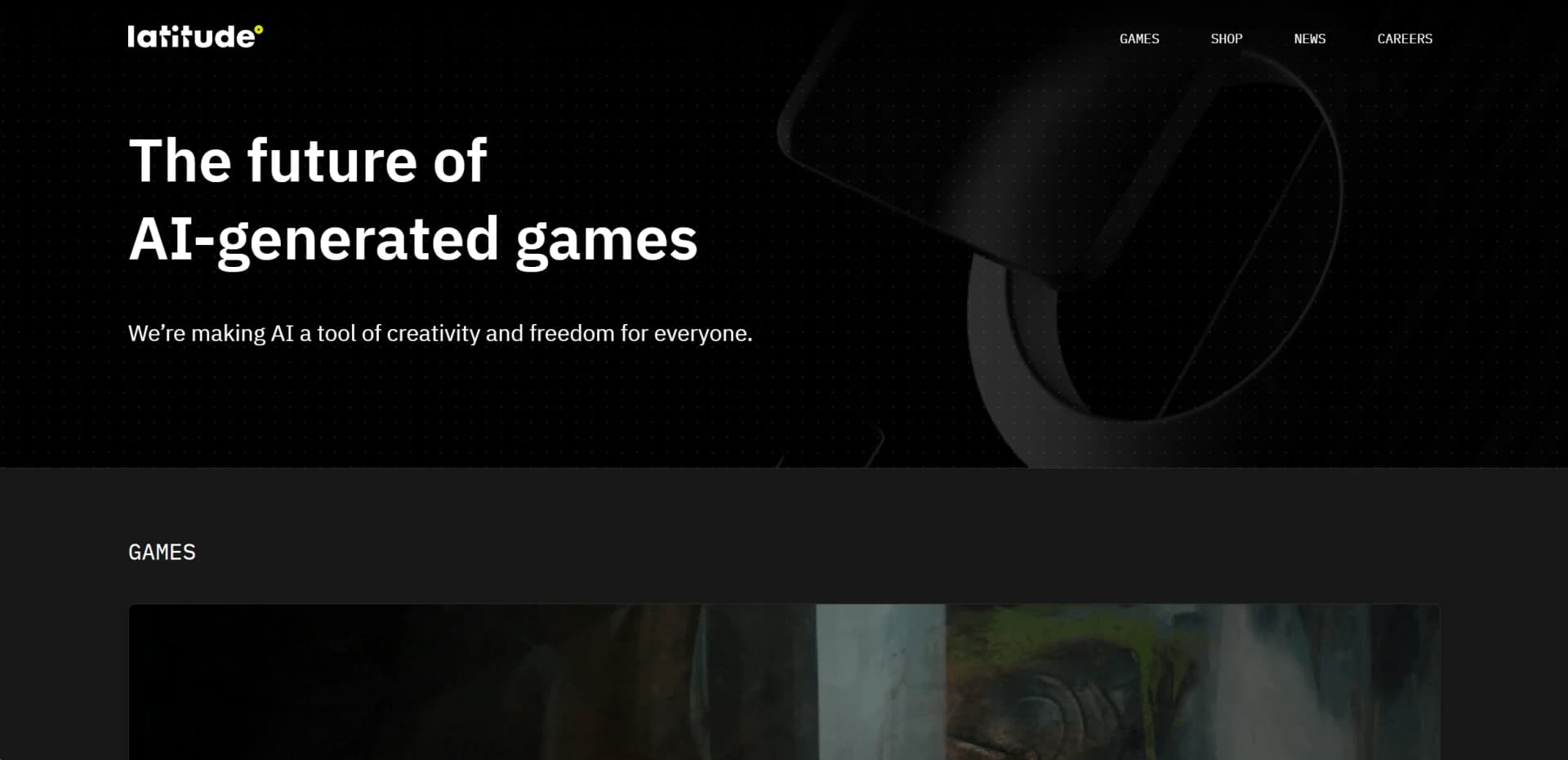 Latitude.io screenshot