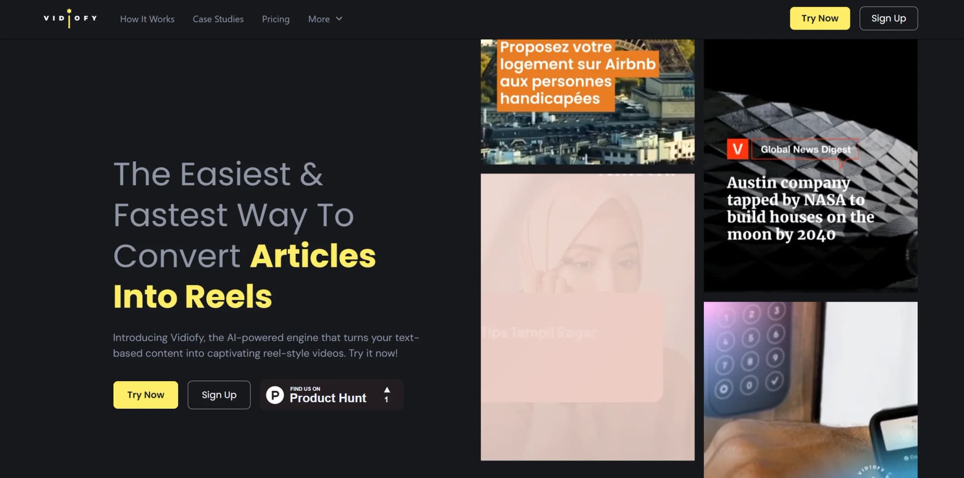 Vidiofy screenshot