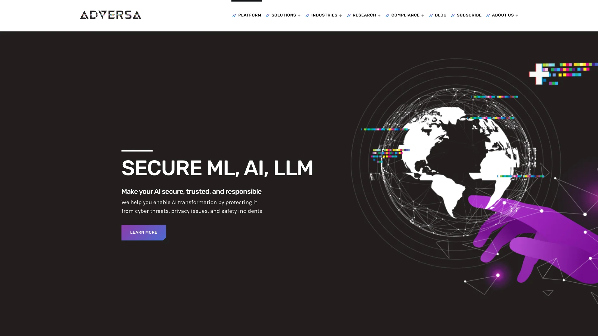 Adversa screenshot